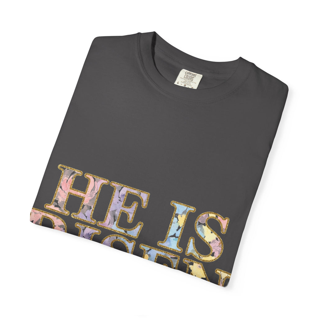 He Is Risen Shirt, Matthew 28:6 Easter Tee, Watercolor Christian Easter Shirt, Faith Gift