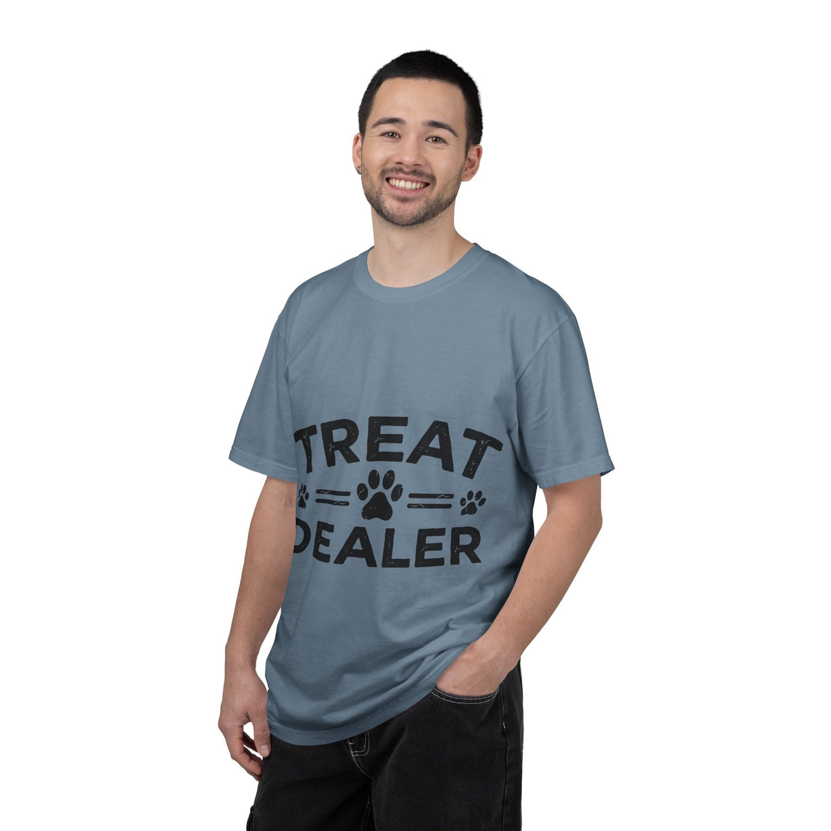 Treat Dealer Shirt, Funny Dog Mom Paw Print Tee, Pet Treat Shirt, Dog Lover Gift