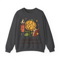 Sarcastic Sweatshirt For Women Undercaffeinated And Overcommitted | Funny Coffee Quote Sweatshirt | Busy Mom Humor Sweatshirt