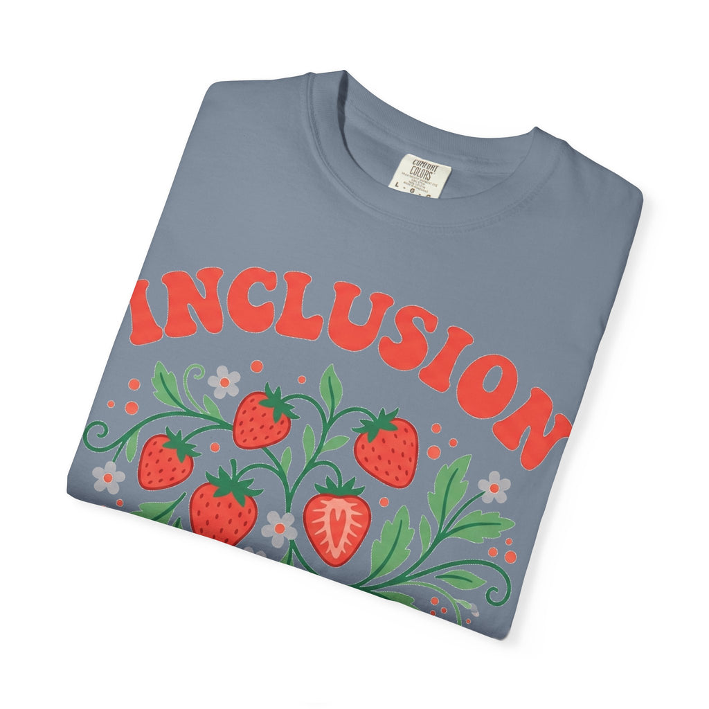 Inclusion Is My Jam Shirt, Strawberry SPED Teacher Tee, Retro Inclusion Shirt, Special Education Gift
