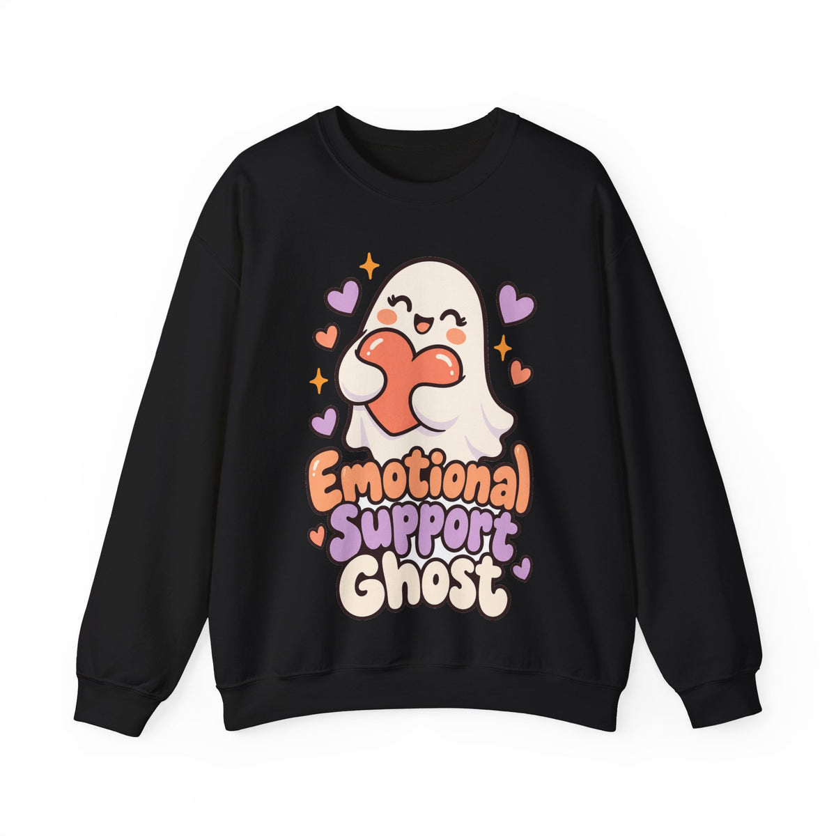 Emotional Support Ghost Sweatshirt | Funny Halloween Sweatshirt | Spooky Season Sweatshirt | Sarcastic Halloween Gift | Halloween 2026