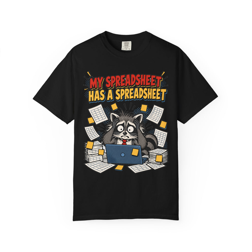 Funny Work Shirt My Spreadsheet Has A Spreadsheet | Office Humor Shirt | Accountant Gift | Coworker Gift