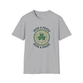 Irish & Proud Shamrock T-Shirt — Celtic Crest St. Patrick’s Day Tee