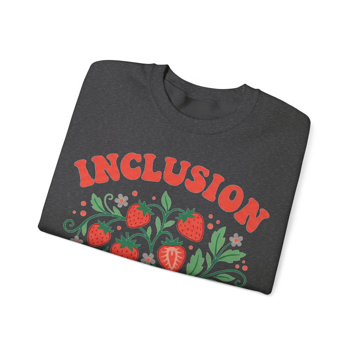 Inclusion Is My Jam Sweatshirt, Retro Strawberry SPED Teacher Sweatshirt, Special Education Gift, Inclusive Classroom Sweatshirt, Para Educa