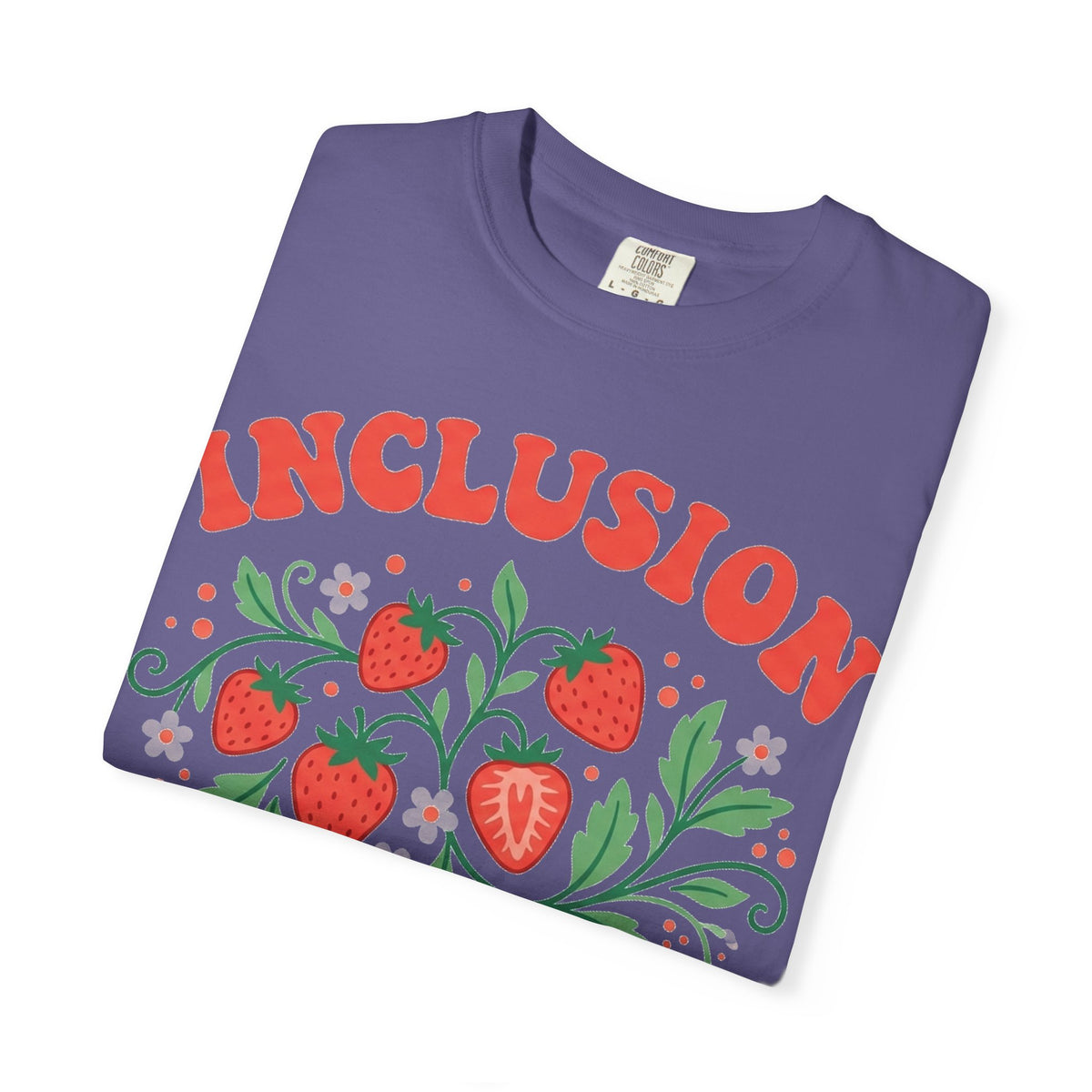 Inclusion Is My Jam Strawberry Shirt, SPED Teacher Retro Tee, Special Education Shirt, Inclusion Gift