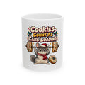 Cookies Count As Carb Loading Mug, Funny Gym Lover Christmas Gift, Secret Santa Stocking Stuffer, 11oz 15oz Coffee Mug