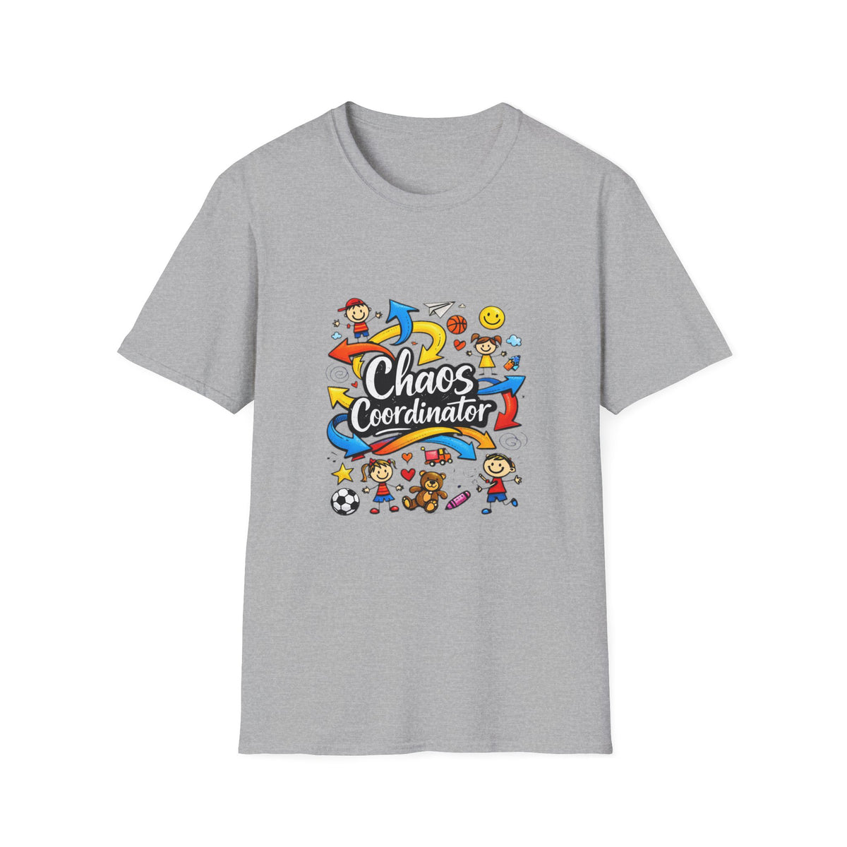 Chaos Coordinator Shirt, Colourful Mom Life Tee, Mothers Day Gift