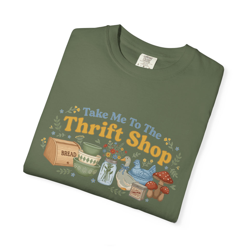 Take Me To The Thrift Shop Shirt, Vintage Pyrex Thrifting Tee, Secondhand Lover Shirt, Thrifter Gift