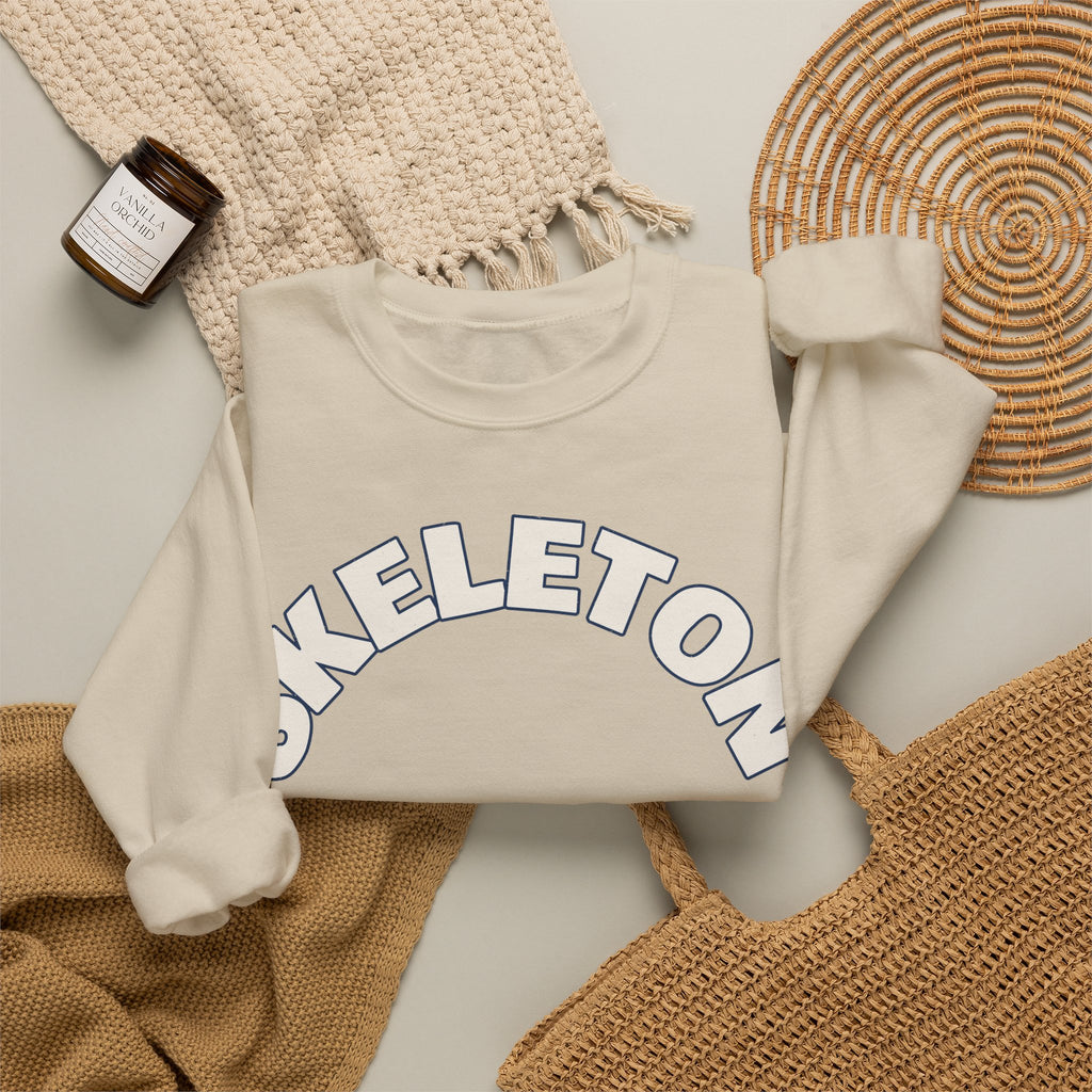 Skeleton Crew Night Shift Sweatshirt | Nurse Halloween Sweatshirt | Spooky Nurse Sweatshirt | Healthcare Worker Gift | Halloween 2026