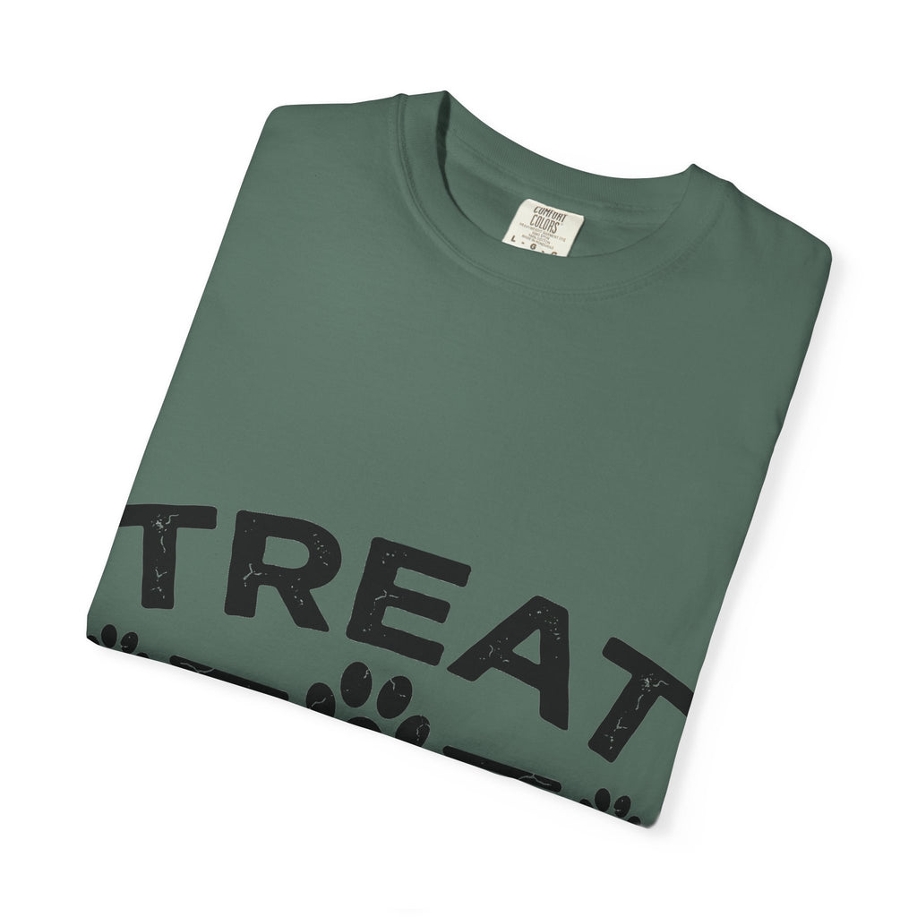 Treat Dealer Shirt, Funny Dog Mom Paw Print Tee, Pet Treat Shirt, Dog Lover Gift