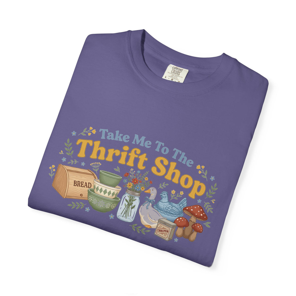 Take Me To The Thrift Shop Shirt, Vintage Pyrex Thrifting Tee, Secondhand Lover Shirt, Thrifter Gift