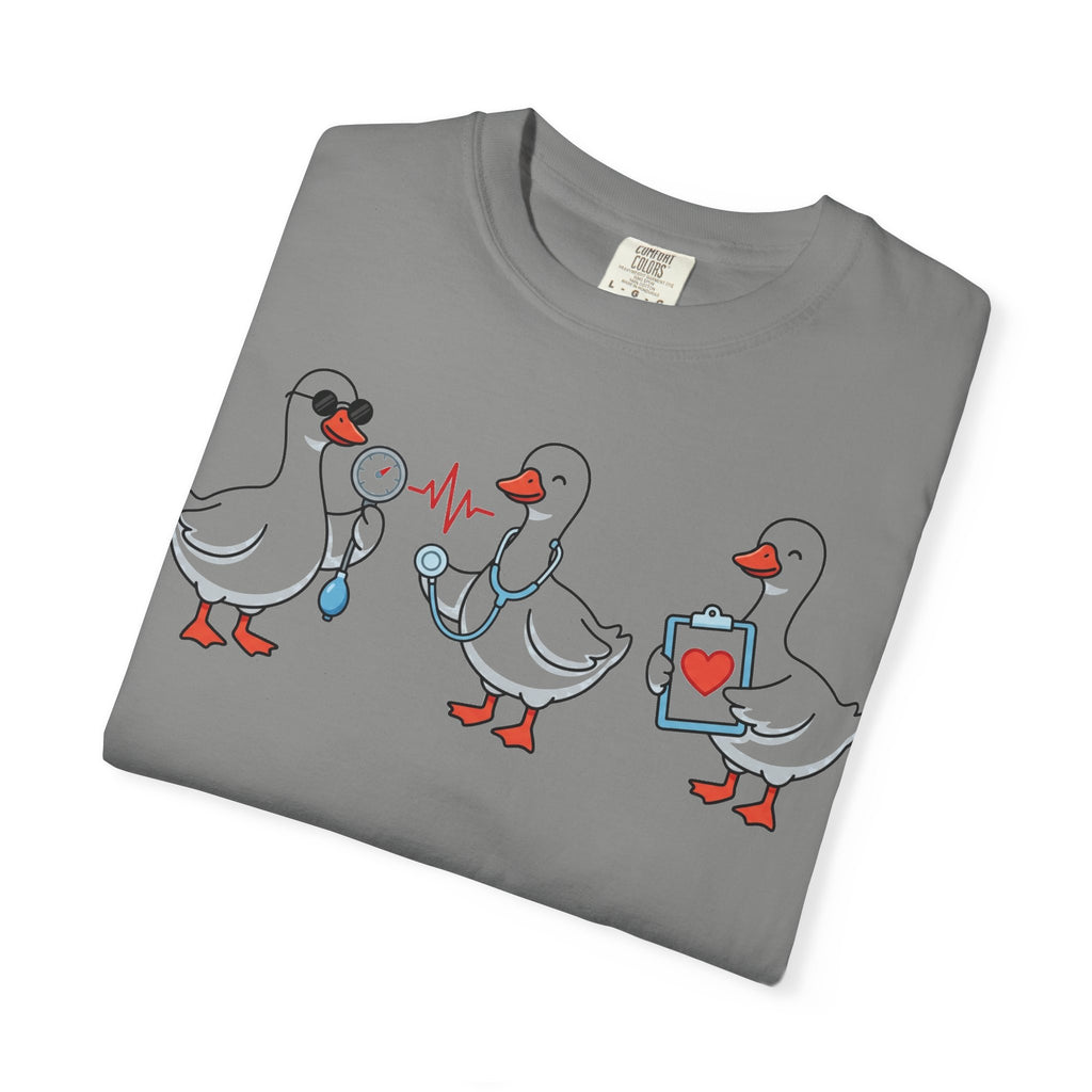 Silly Goose Nurse Squad Shirt, Funny Nurse Geese Tee, Stethoscope Goose Shirt, Nurse Team Gift