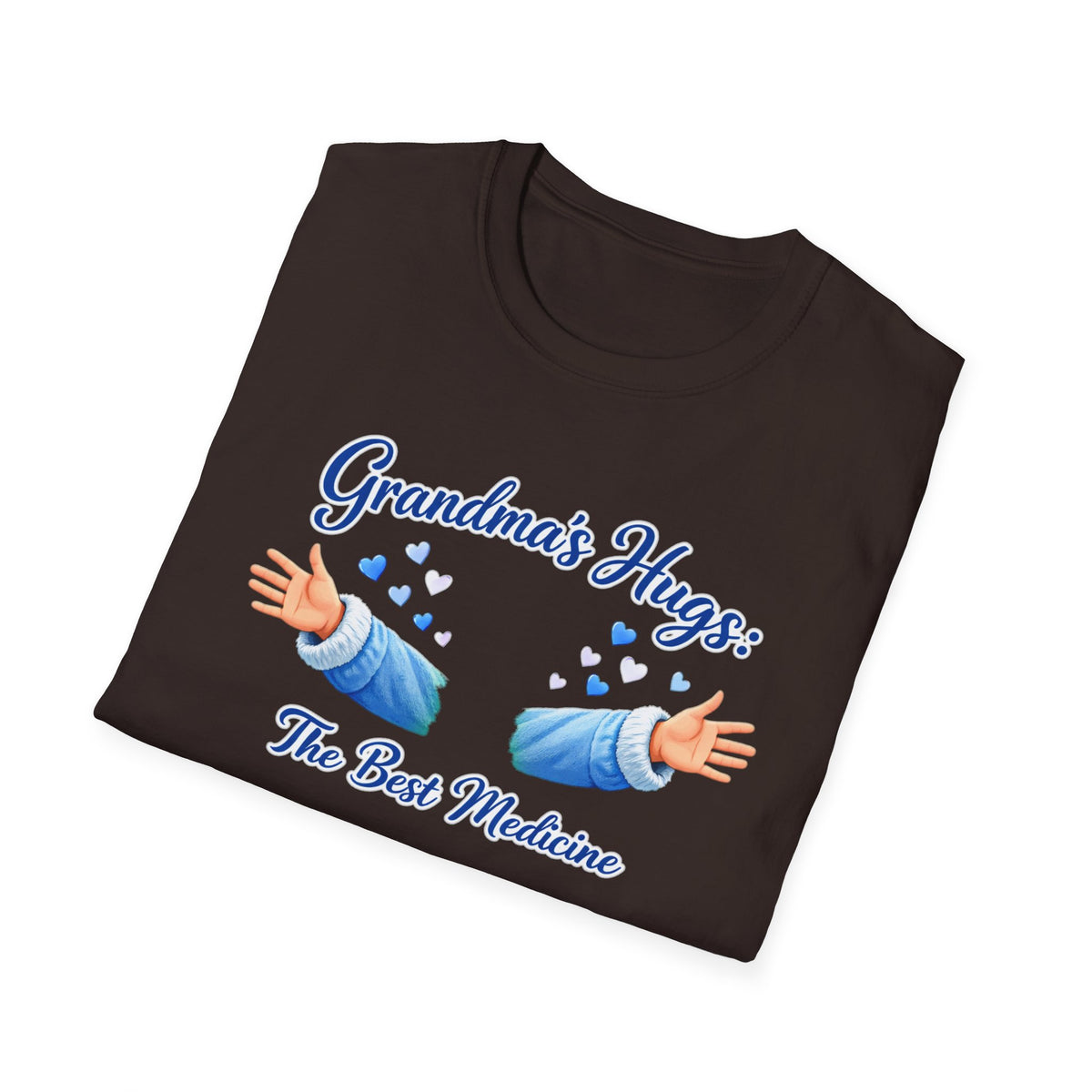 Grandma's Hugs The Best Medicine Shirt, Grandmother Tee, Nana Gift