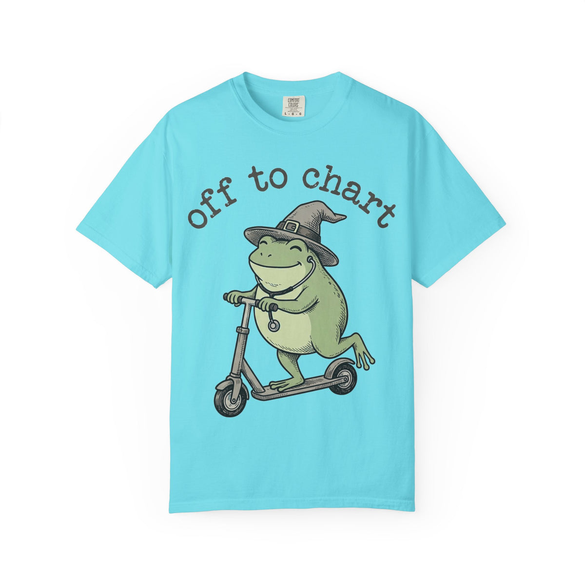 Off To Chart Shirt, Funny Witch Frog Nurse Tee, Charting Nurse Scooter Shirt, RN Gift
