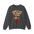 Funny Christmas Ornament Took A Lot Of Naps 2026 Mug Sweatshirt Dated Keepsake Gift for Dad New Parent Tired Mom Sloth
