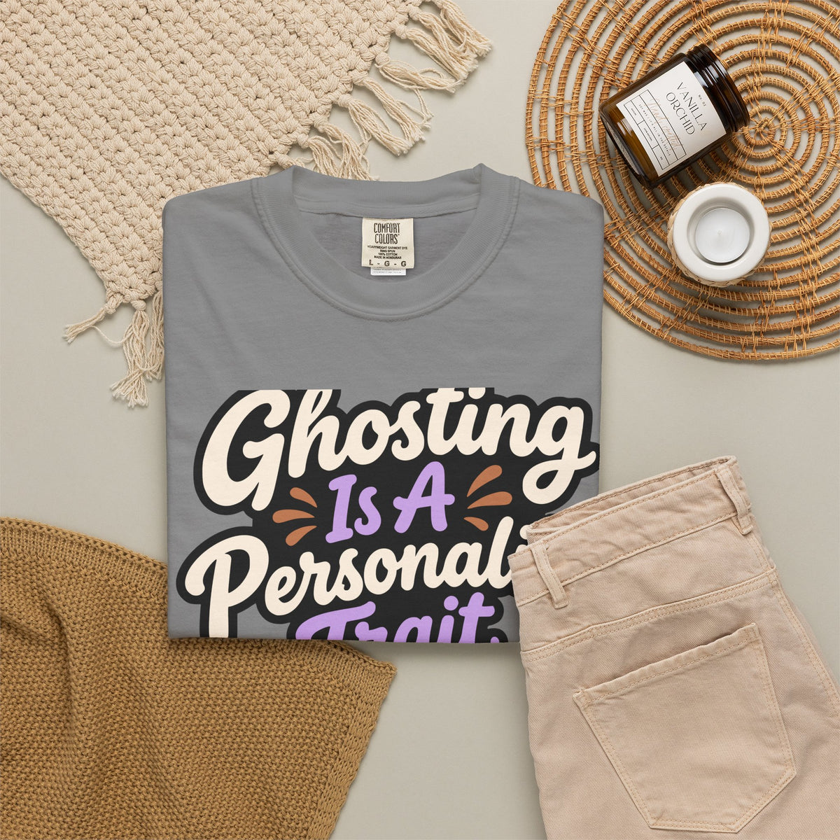 Ghosting Is A Personality Trait Halloween Shirt, Funny Ghost Tee, Retro Humor