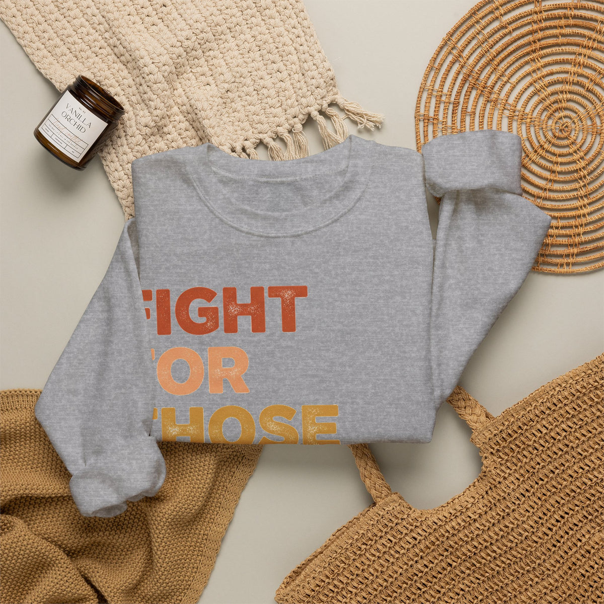 Fight For Those Without Your Privilege Sweatshirt, Social Justice Sweatshirt, Retro Rainbow Activist Sweatshirt, Equality Gift, Human Rights