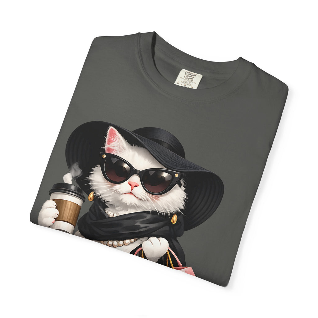 Shopping Queen Shirt, Funny Chic Cat Tee, Shopping Lover Gift