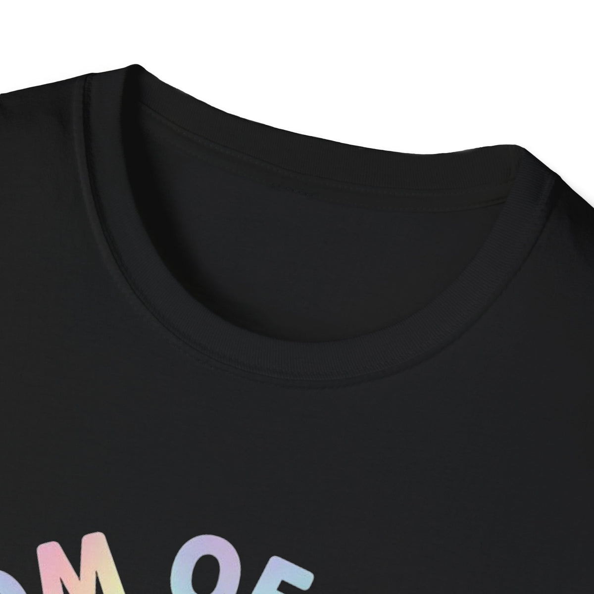 Mom of the Birthday Girl T-Shirt — Pastel Circle Birthday Mom Tee