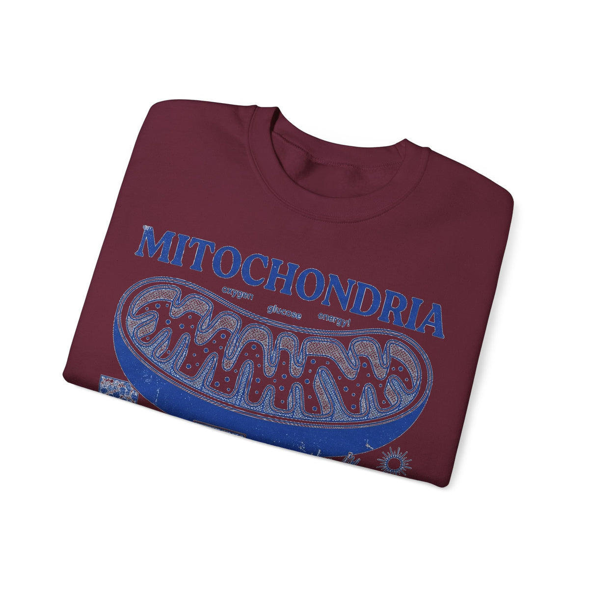 Mitochondria Powering Life Since Forever Sweatshirt, Retro Science Diagram Sweatshirt, Biology Teacher Gift, Science Nerd Sweatshirt, Cell B