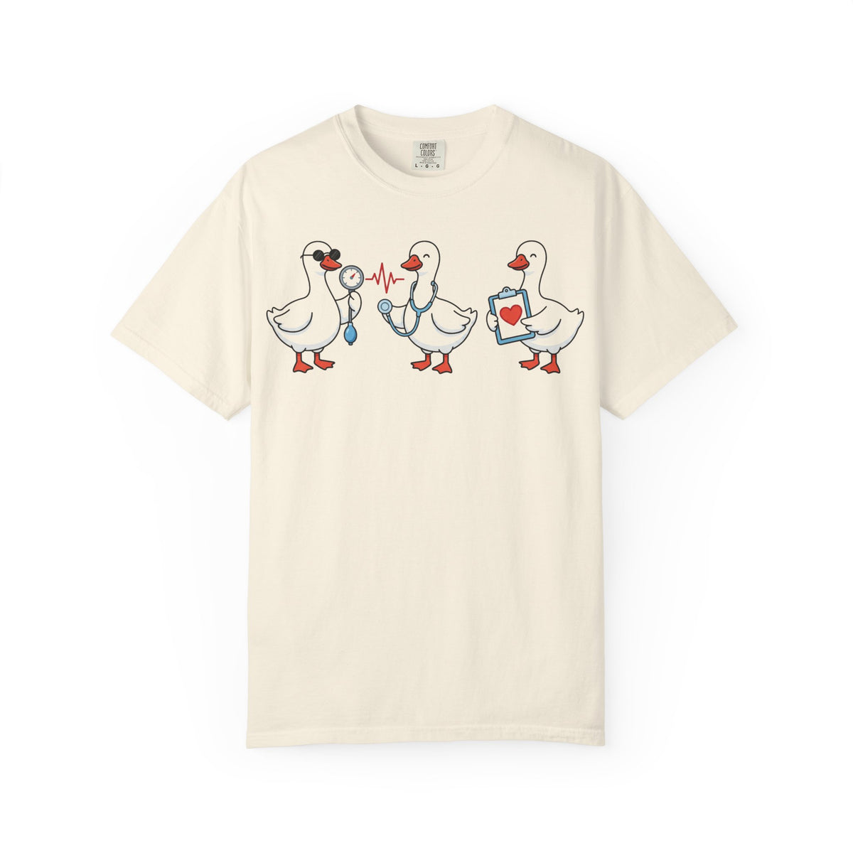 Silly Goose Nurse Squad Shirt, Funny Nurse Geese Tee, Stethoscope Goose Shirt, Nurse Team Gift