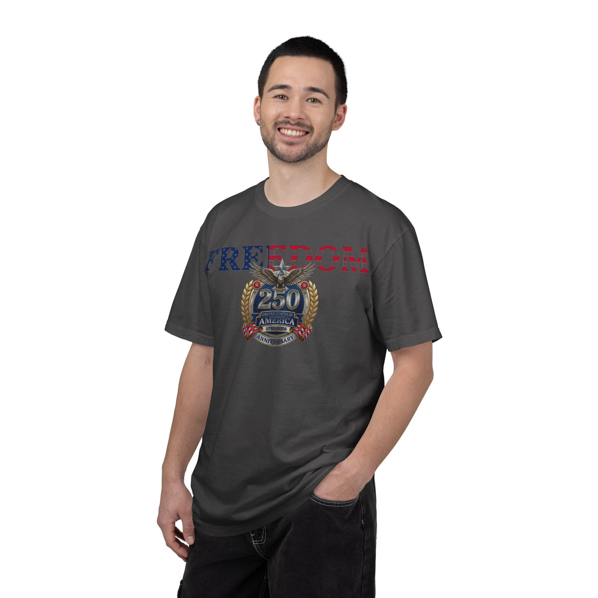 Freedom America 250 Shirt, Semiquincentennial 1776-2026 Tee, Patriotic Anniversary Shirt, Fourth Of July Gift