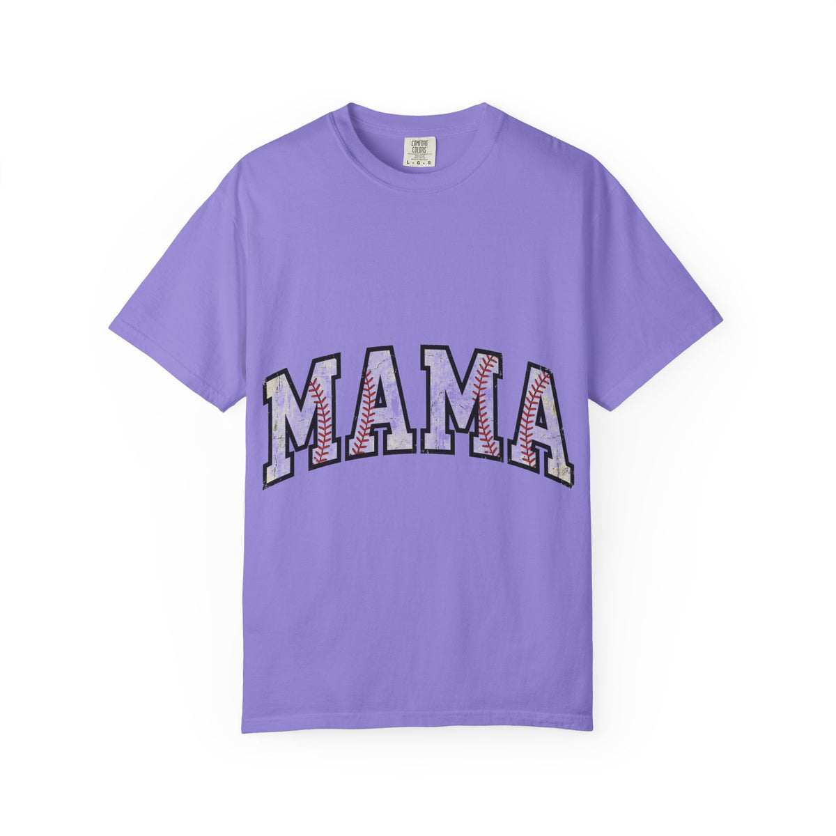 Baseball Mama Cream Shirt, Vintage Stitch Varsity Tee, Baseball Mom Shirt, Little League Gift