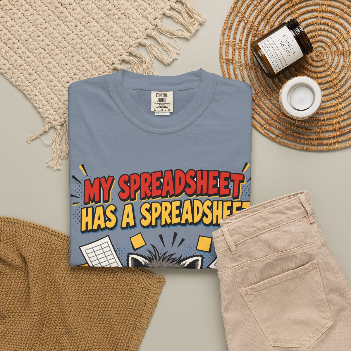 Funny Work Shirt My Spreadsheet Has A Spreadsheet | Office Humor Shirt | Accountant Gift | Coworker Gift