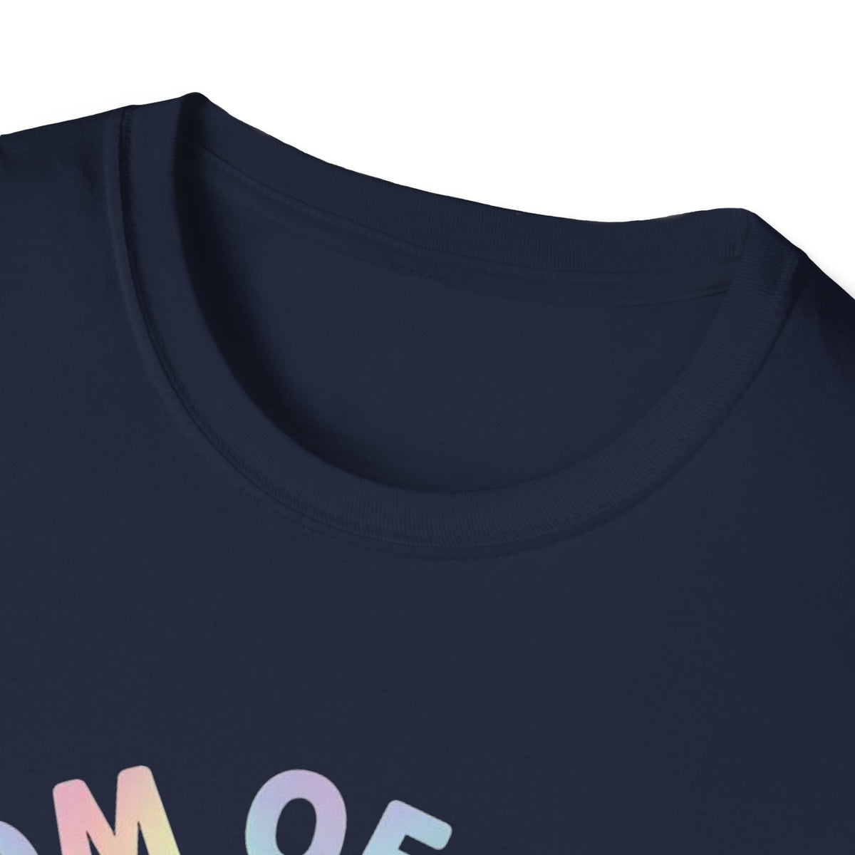 Mom of the Birthday Girl T-Shirt — Pastel Circle Birthday Mom Tee
