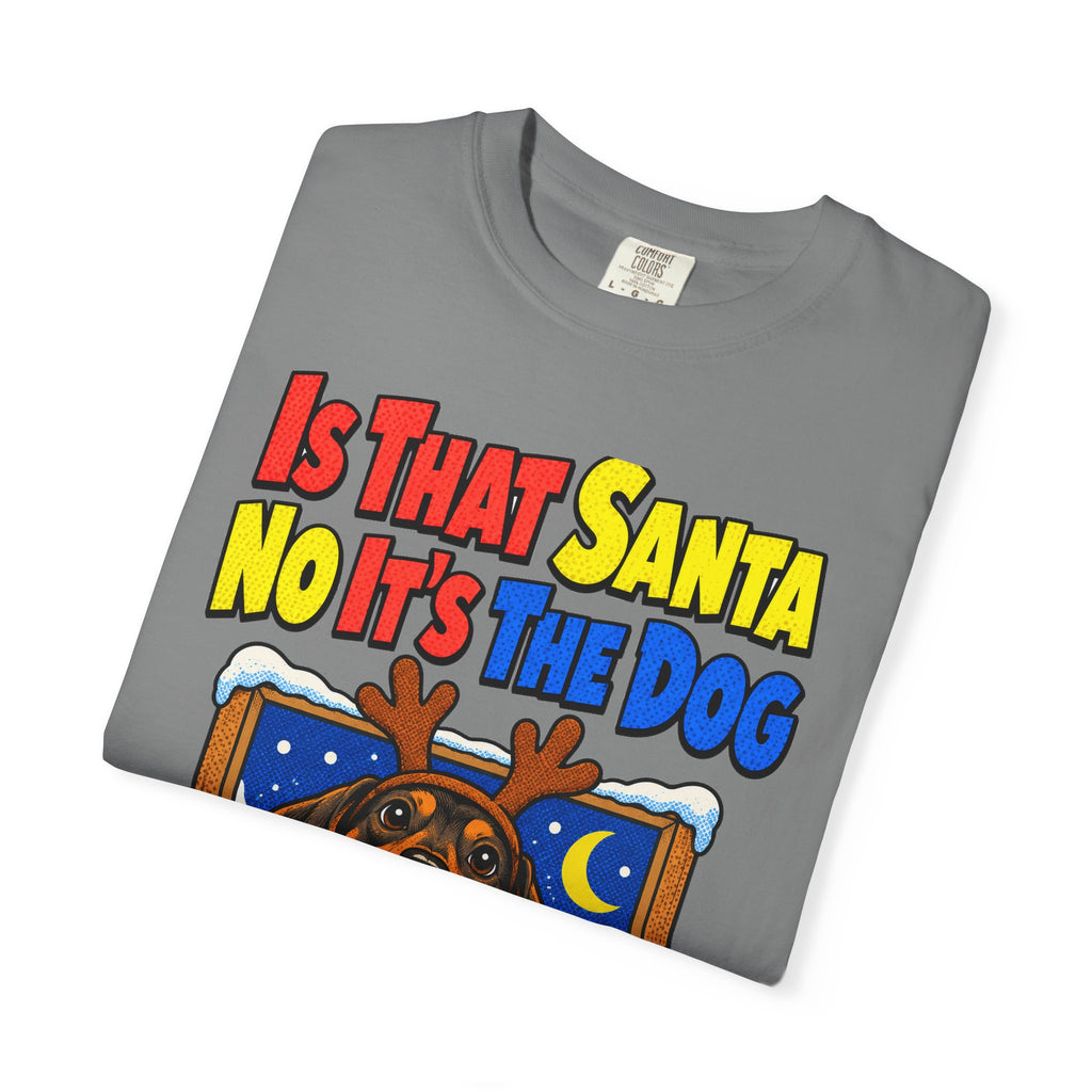 Funny Dog Gift Is That Santa No It's The Dog Ornament Mug Shirt Christmas Gift for Dog Mom Dog Dad Dachshund Pet Lover