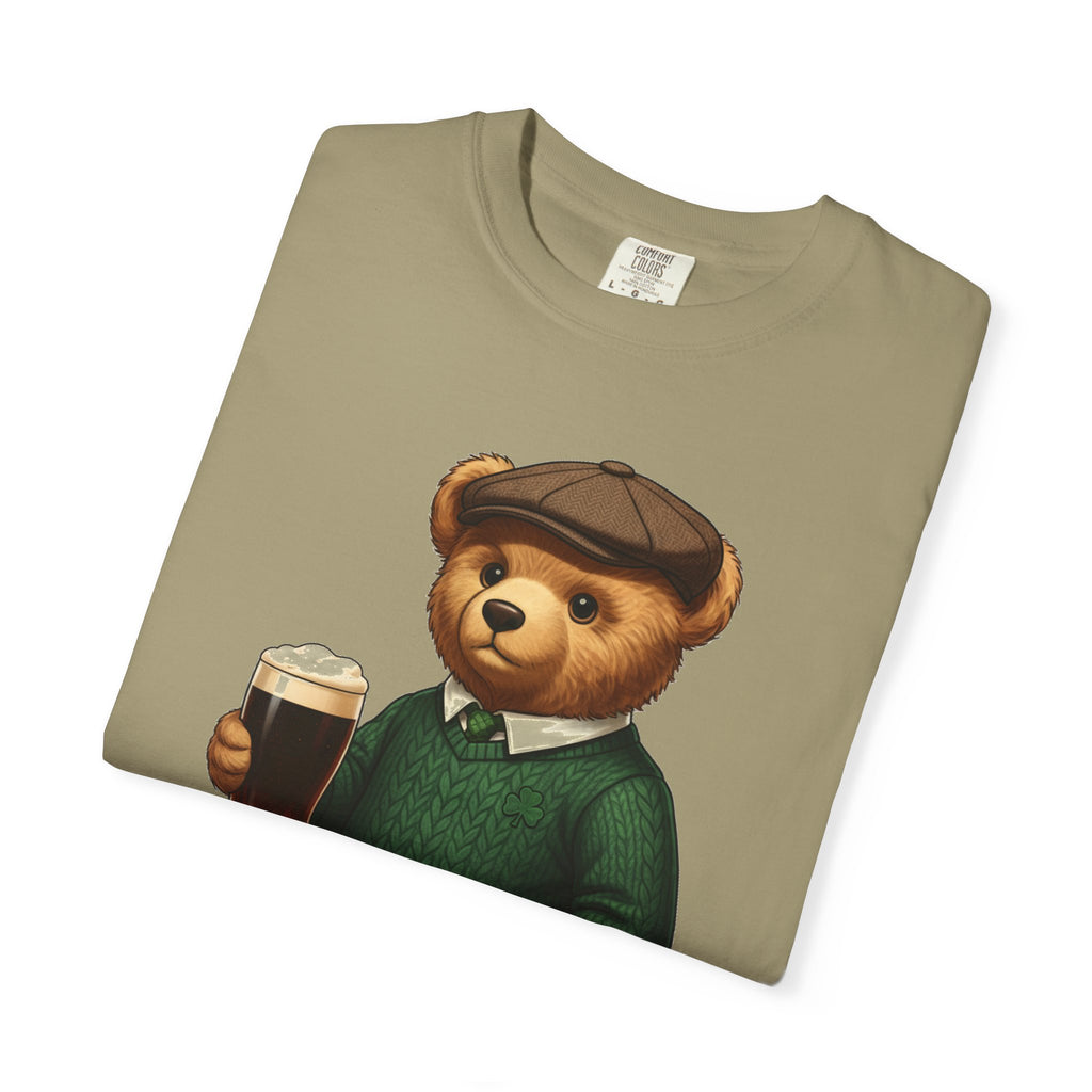 Irish Teddy Bear Pint Shirt, Shamrock Sweater Bear Tee, St Patricks Day Pub Shirt, Irish Gift