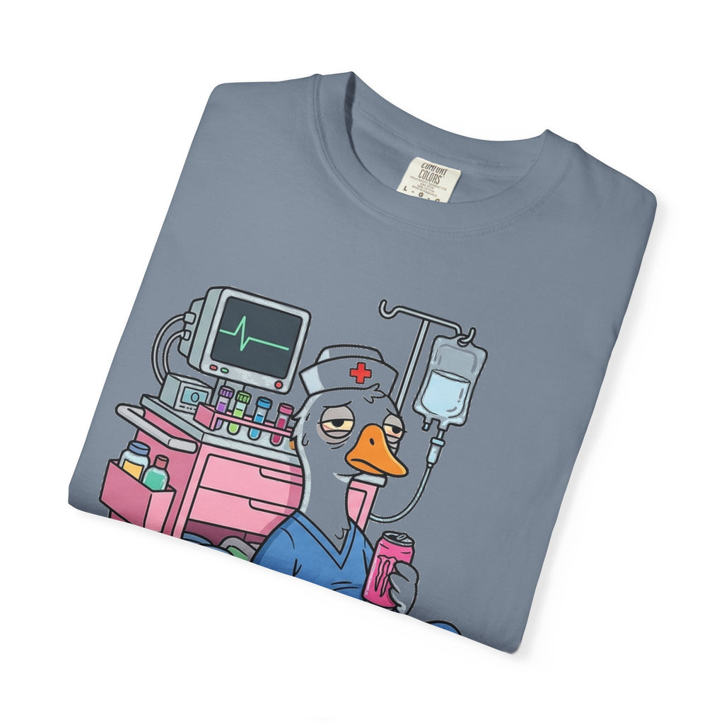 I'm About To Crash Out Shirt, Funny Night Shift Goose Nurse Tee, Burnt Out RN Shirt, Nurse Gift