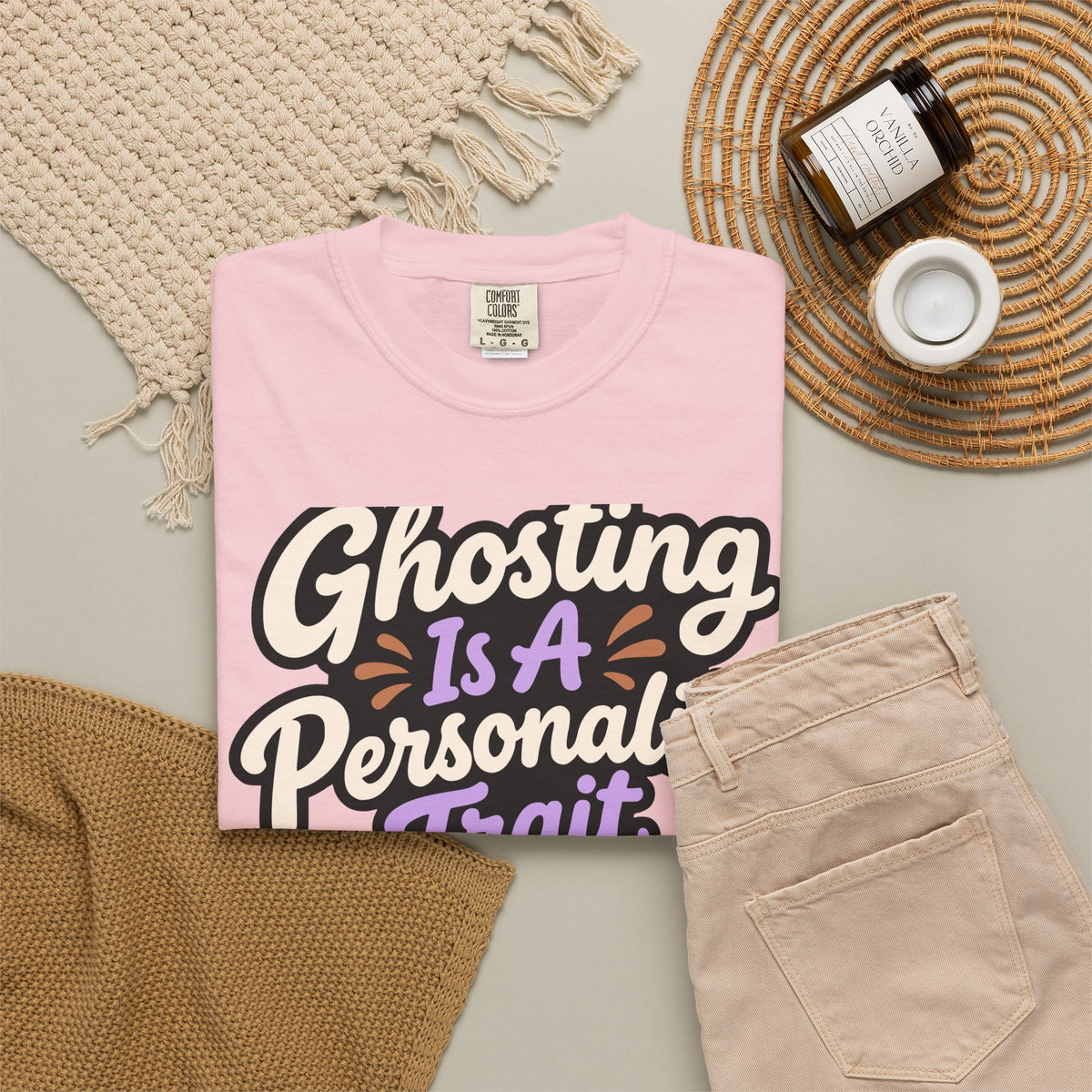 Ghosting Is A Personality Trait Halloween Shirt, Funny Ghost Tee, Retro Humor