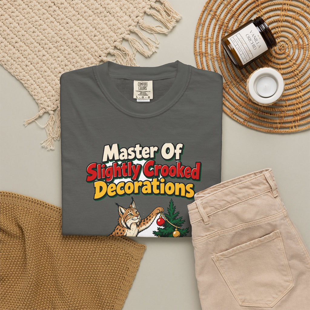 Master Of Slightly Crooked Decorations Shirt | funny husband gift | Dad Gift