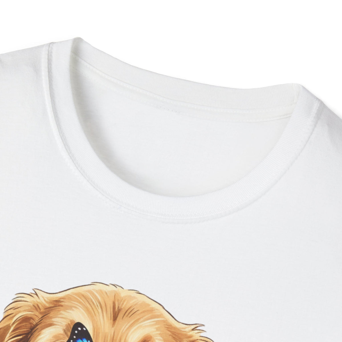Dog Life T-Shirt – Golden Retriever with Butterfly Graphic