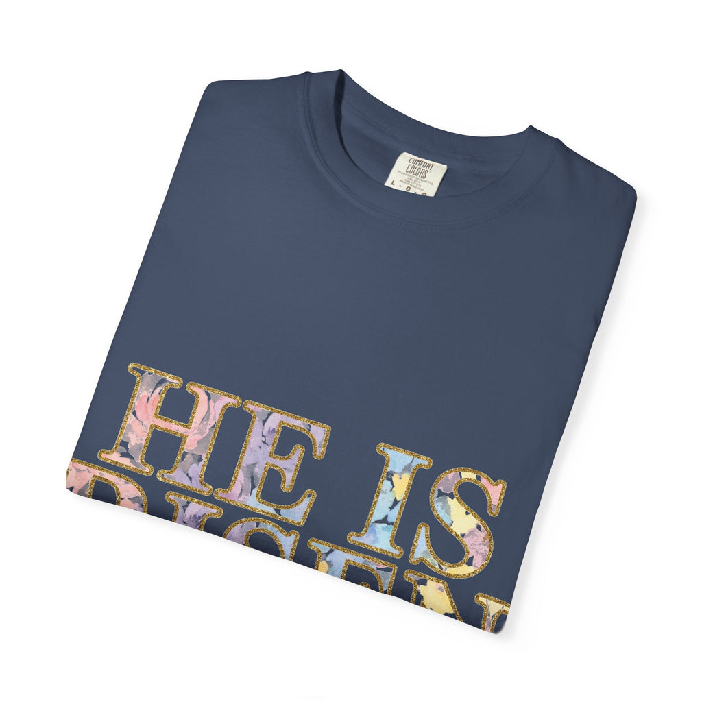 He Is Risen Shirt, Matthew 28:6 Easter Tee, Watercolor Christian Easter Shirt, Faith Gift
