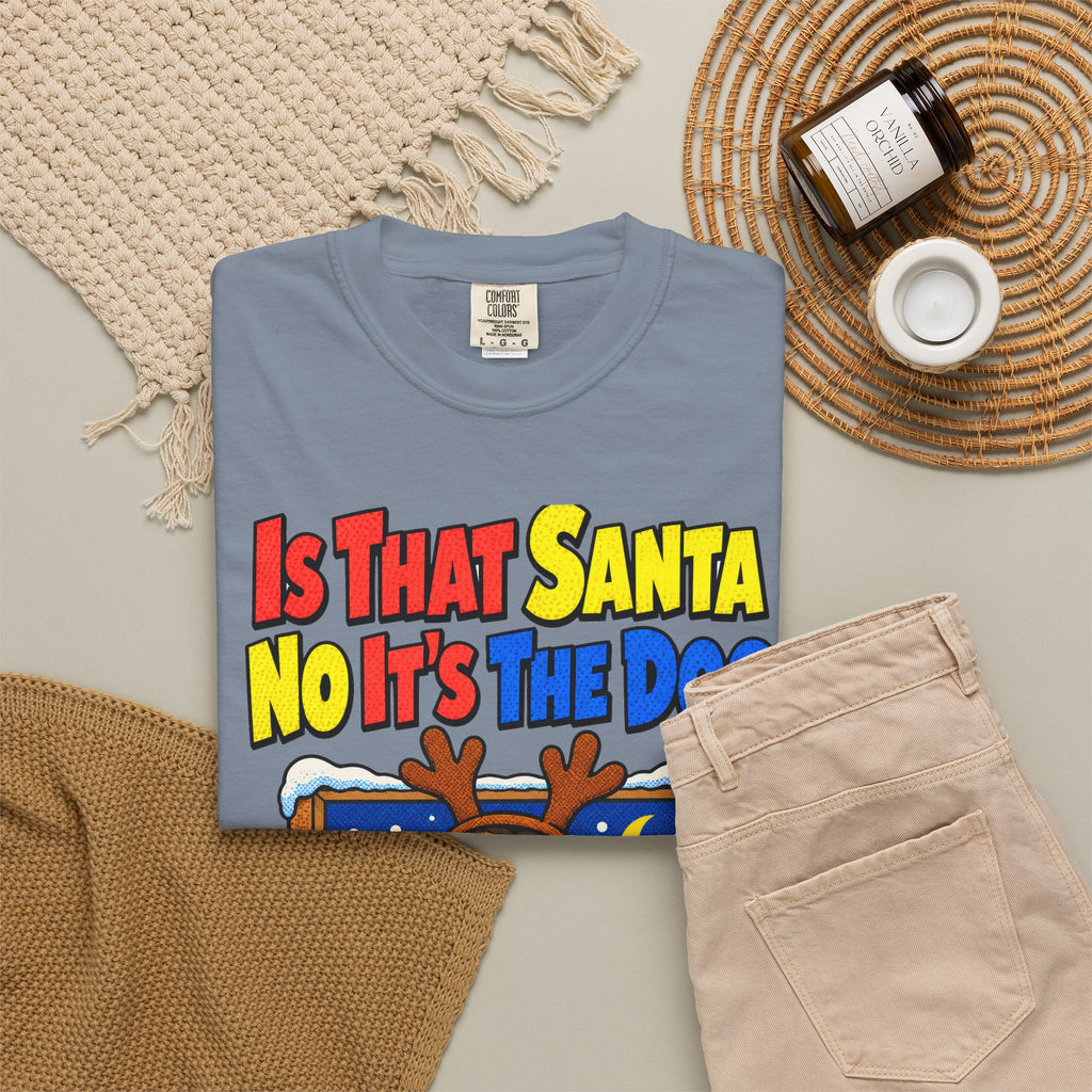 Funny Dog Gift Is That Santa No It's The Dog Ornament Mug Shirt Christmas Gift for Dog Mom Dog Dad Dachshund Pet Lover