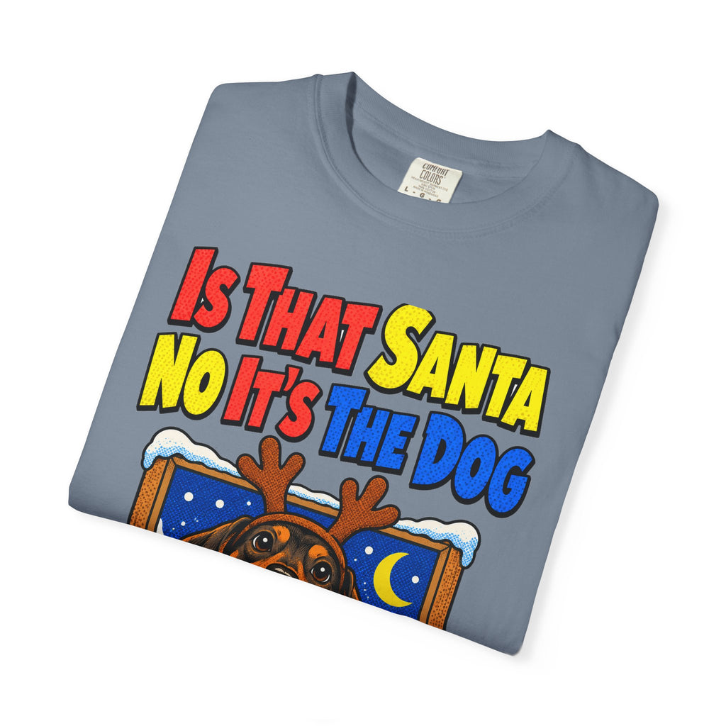 Funny Dog Gift Is That Santa No It's The Dog Ornament Mug Shirt Christmas Gift for Dog Mom Dog Dad Dachshund Pet Lover