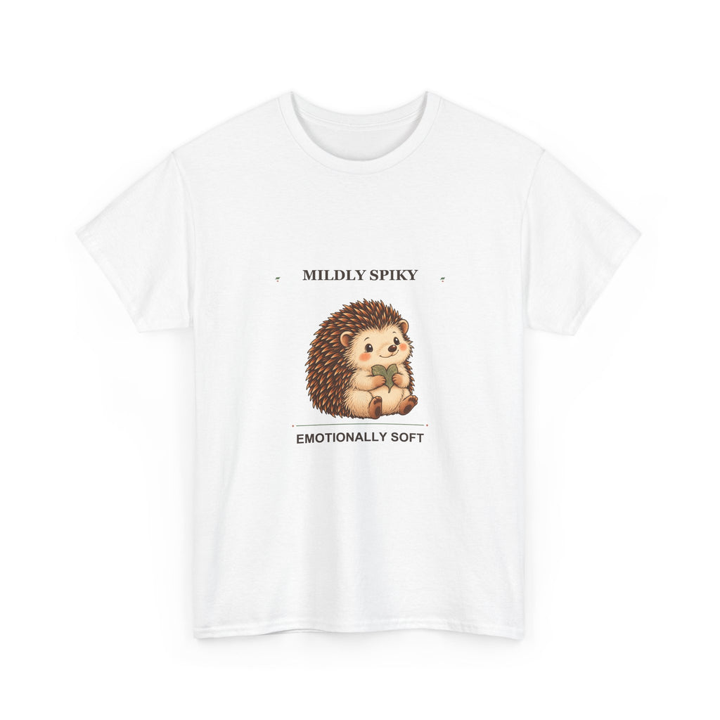 Mildly Spiky Hedgehog Tee — Emotionally Soft