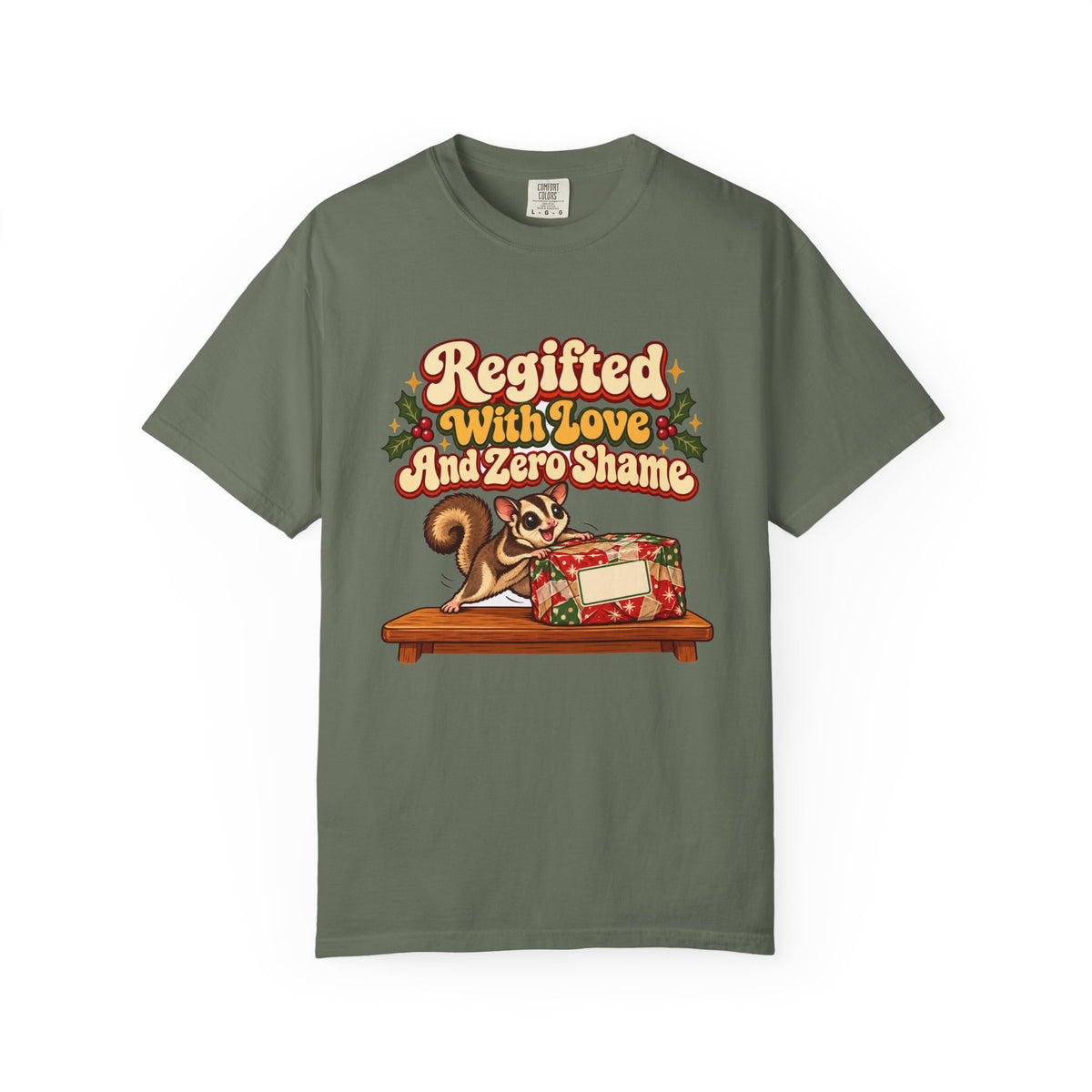 Funny White Elephant Shirt Regifted With Love And Zero Shame Shirt, Funny Holiday Gift Shirt, Christmas Gift Idea