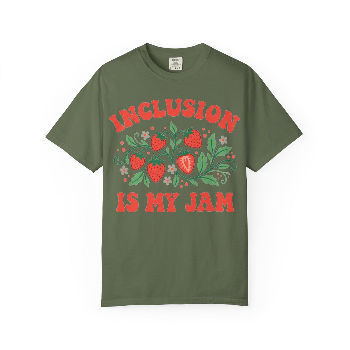Inclusion Is My Jam Shirt, Strawberry SPED Teacher Tee, Retro Inclusion Shirt, Special Education Gift