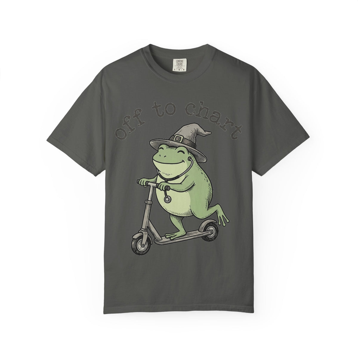 Off To Chart Shirt, Funny Witch Frog Nurse Tee, Charting Nurse Scooter Shirt, RN Gift