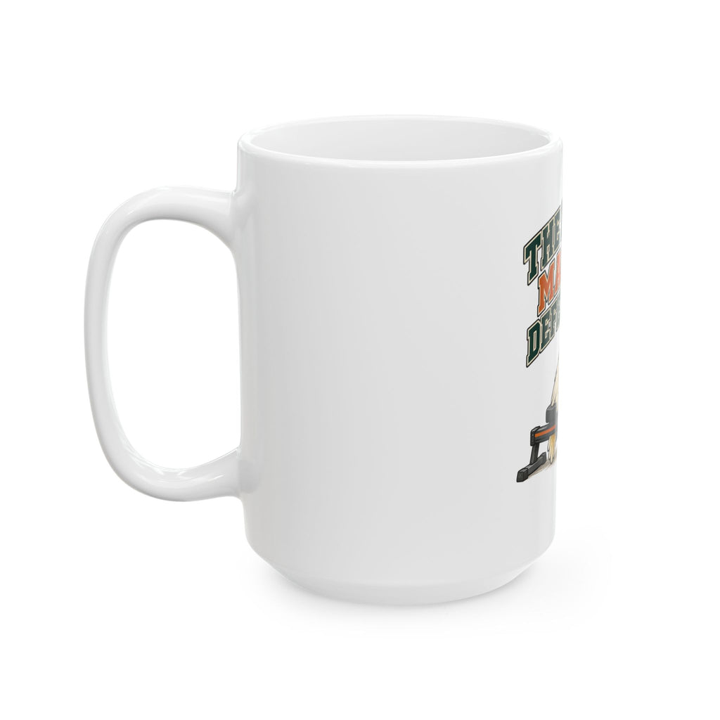 The Rowing Machine Defeated Me Mug, Funny Gym Lover Gift for Him Her, Workout Christmas Gift, Coffee Mug 11oz 15oz