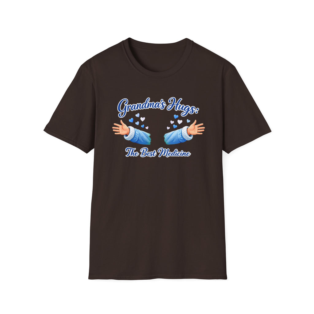 Grandma's Hugs The Best Medicine Shirt, Grandmother Tee, Nana Gift