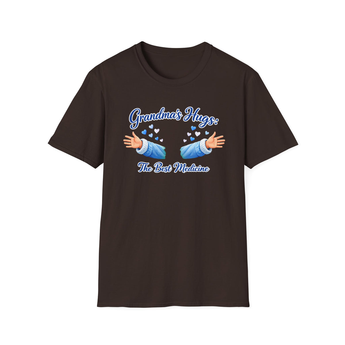 Grandma's Hugs The Best Medicine Shirt, Grandmother Tee, Nana Gift