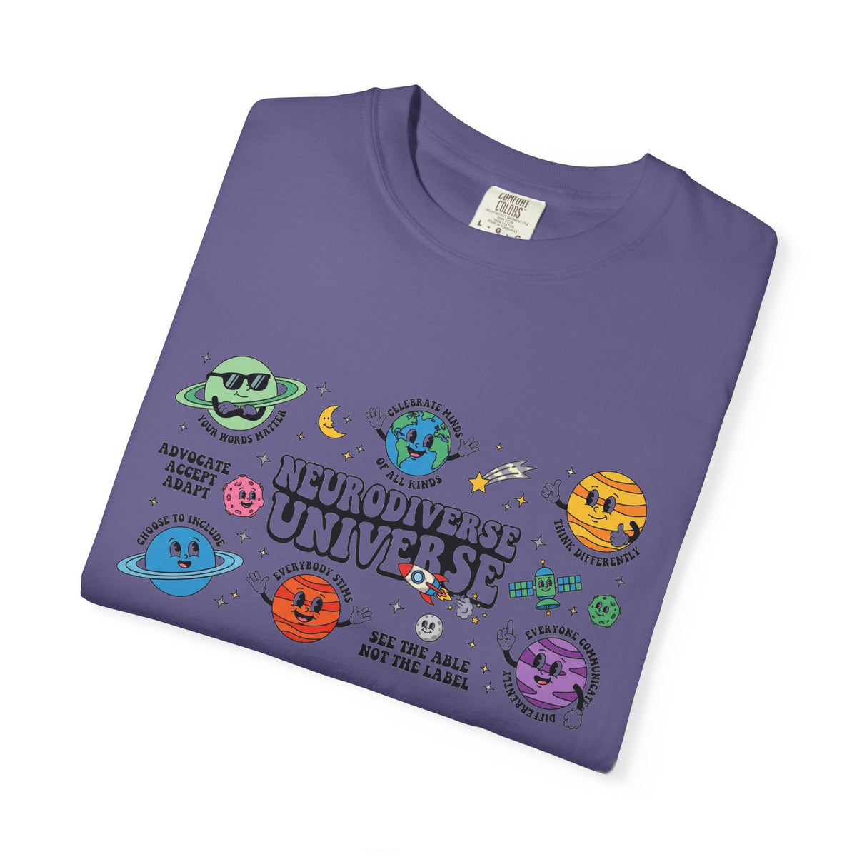 Neurodiverse Universe Shirt, Celebrate Minds Of All Kinds Tee, Autism Acceptance Shirt, SPED Teacher Gift