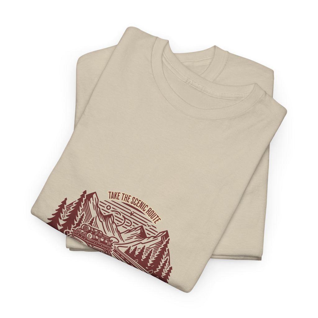 Scenic Detour Club T-Shirt | Retro Road Trip Graphic Tee