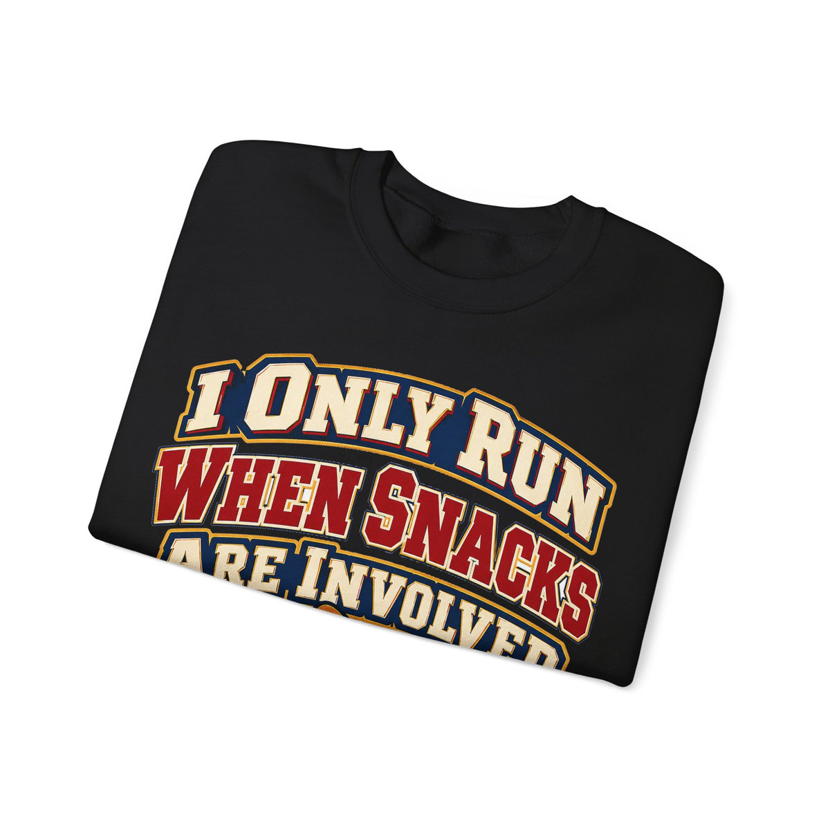 Funny Gym Sweatshirt I Only Run When Snacks Are Involved Corgi Sweatshirt, Funny Running Gift