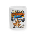 My Form Is Technically Legal Mug, Funny Gym Lover Gift for Him Her, Workout Christmas Gift, Coffee Mug 11oz 15oz