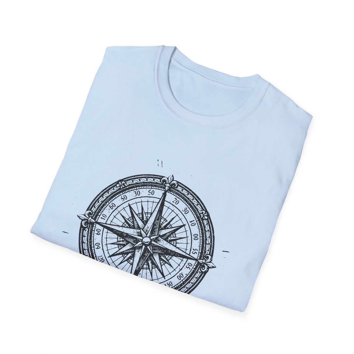 Compass Rose Shirt, Vintage Nautical Graphic Tee, Traveller Gift